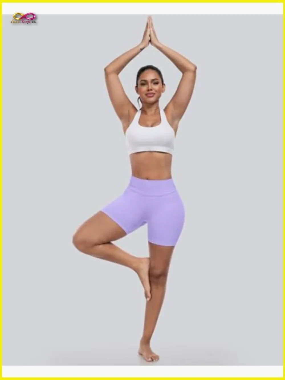High Waisted Butt Lifting Scrunch Workout Shorts Seamless Gym Shorts Women